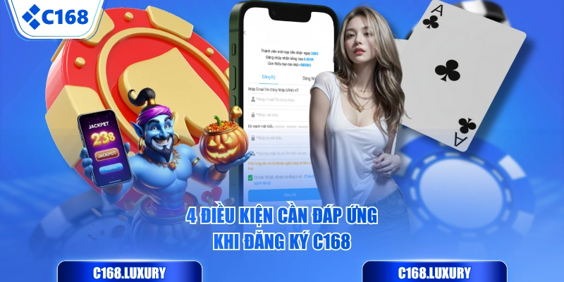 4 điều kiện cần đáp ứng khi đăng ký C168